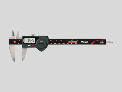 Tolómérő - Digitális - MarCal 16 ER 0 - 150 mm; 0,01; mélységmérő kerek (Mahr)